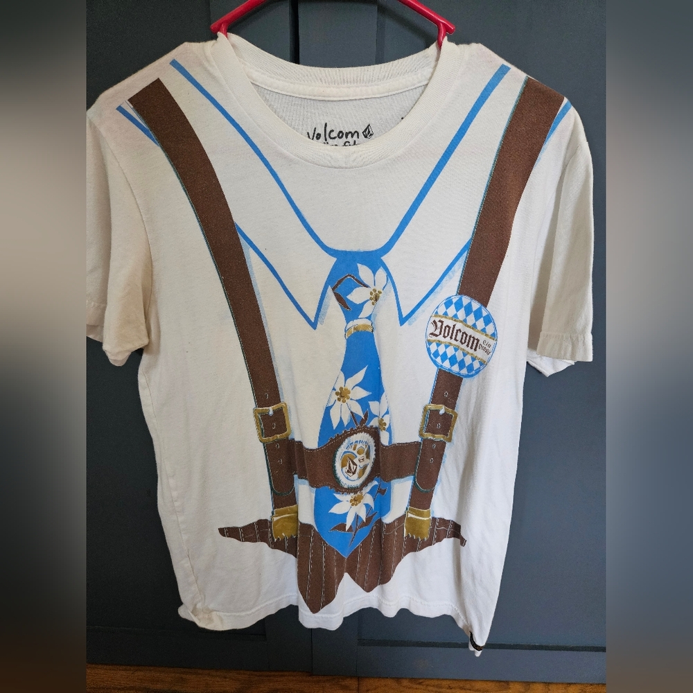 Vintage Volcom 2005 Lederhosen Shirt RARE!!!! MEDIUM
